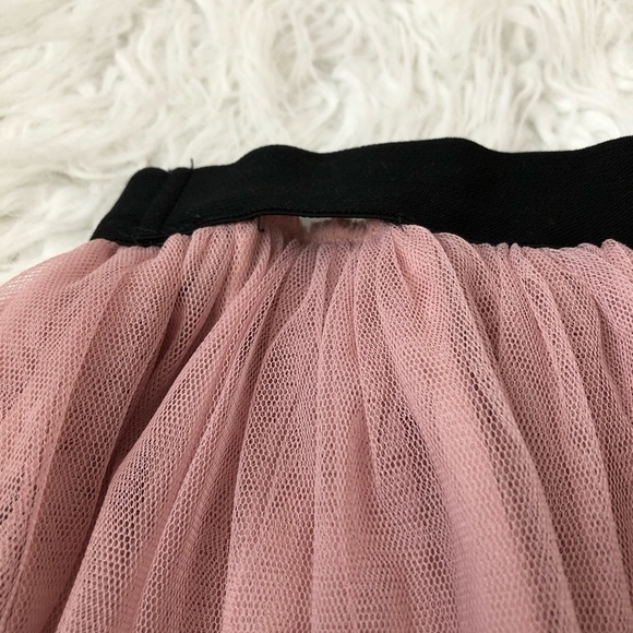 Popatu Little Girls Tulle Lace Skirt Pink NWOT - Picture 9 of 10